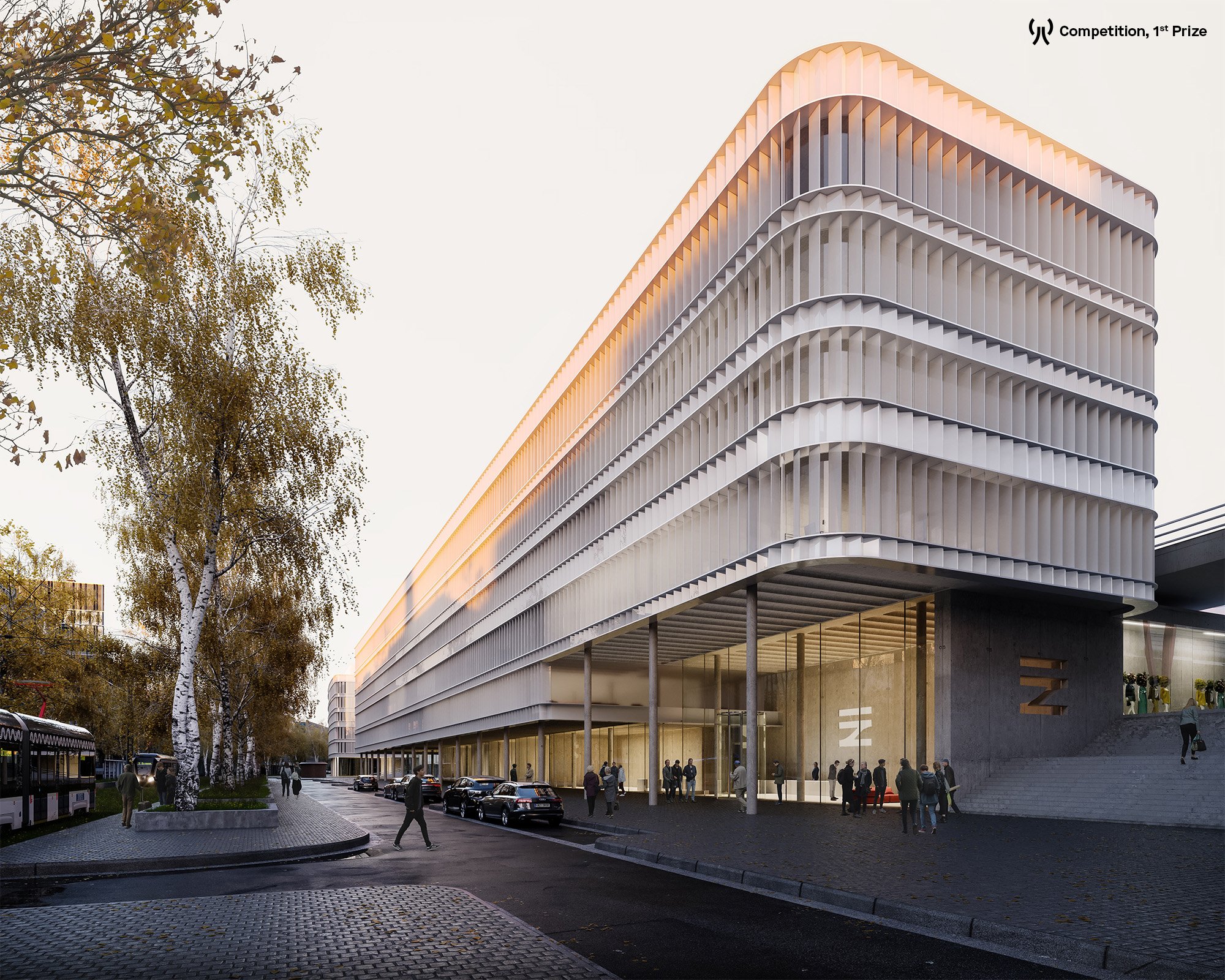   William Matthews Associates (UK)  Smíchov Railway HQ images: © imperfct* 