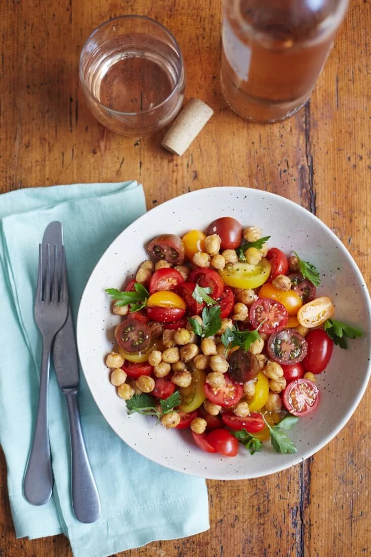 Tomato and Chickpea Salad