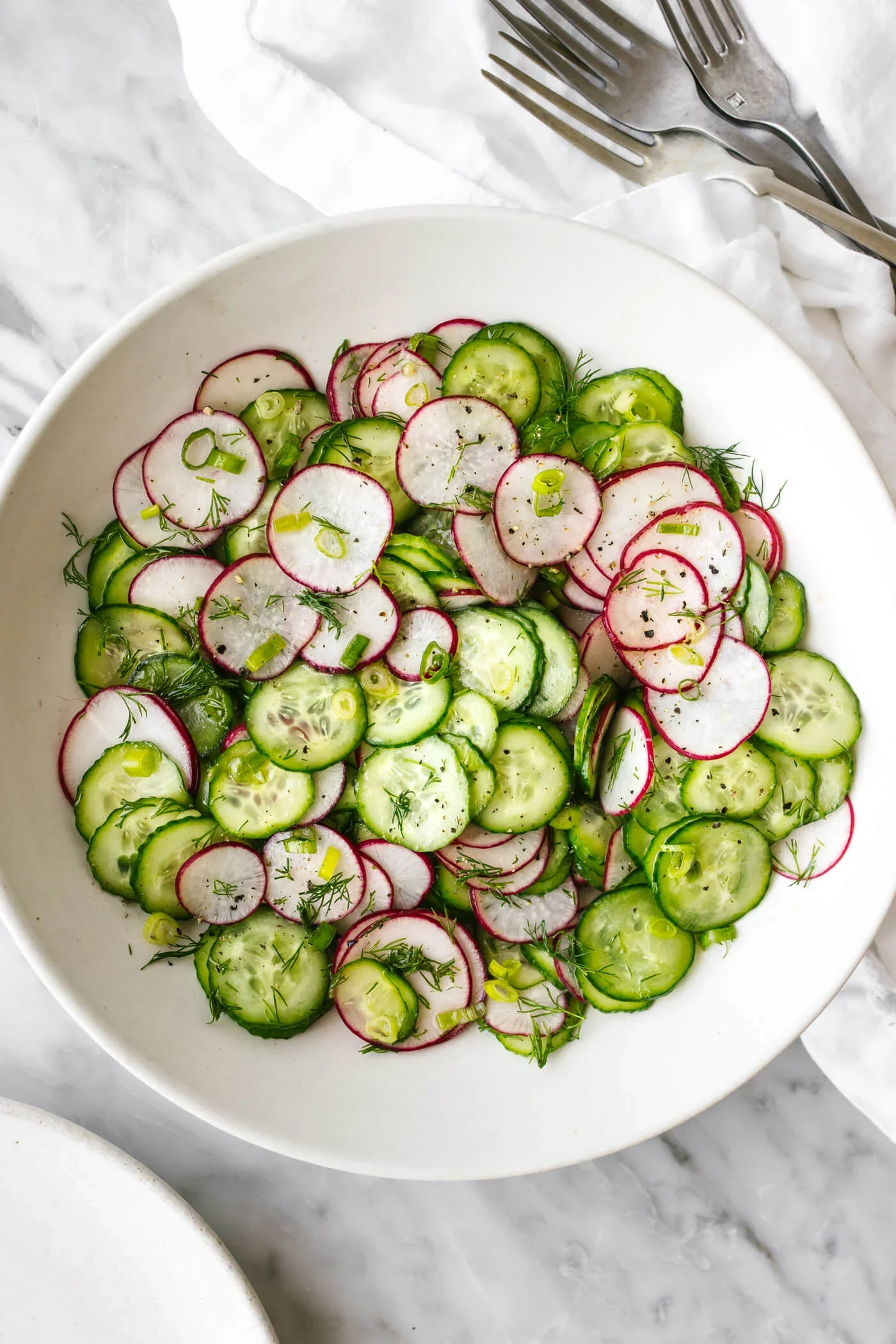 Cucumber Radish Salad