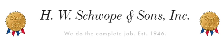 H. W. Schwope & Sons, Inc.