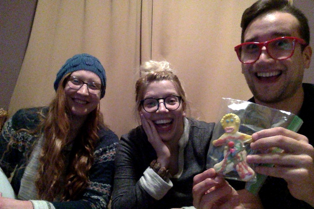 Alex's house (w/ the Carrie cookie)