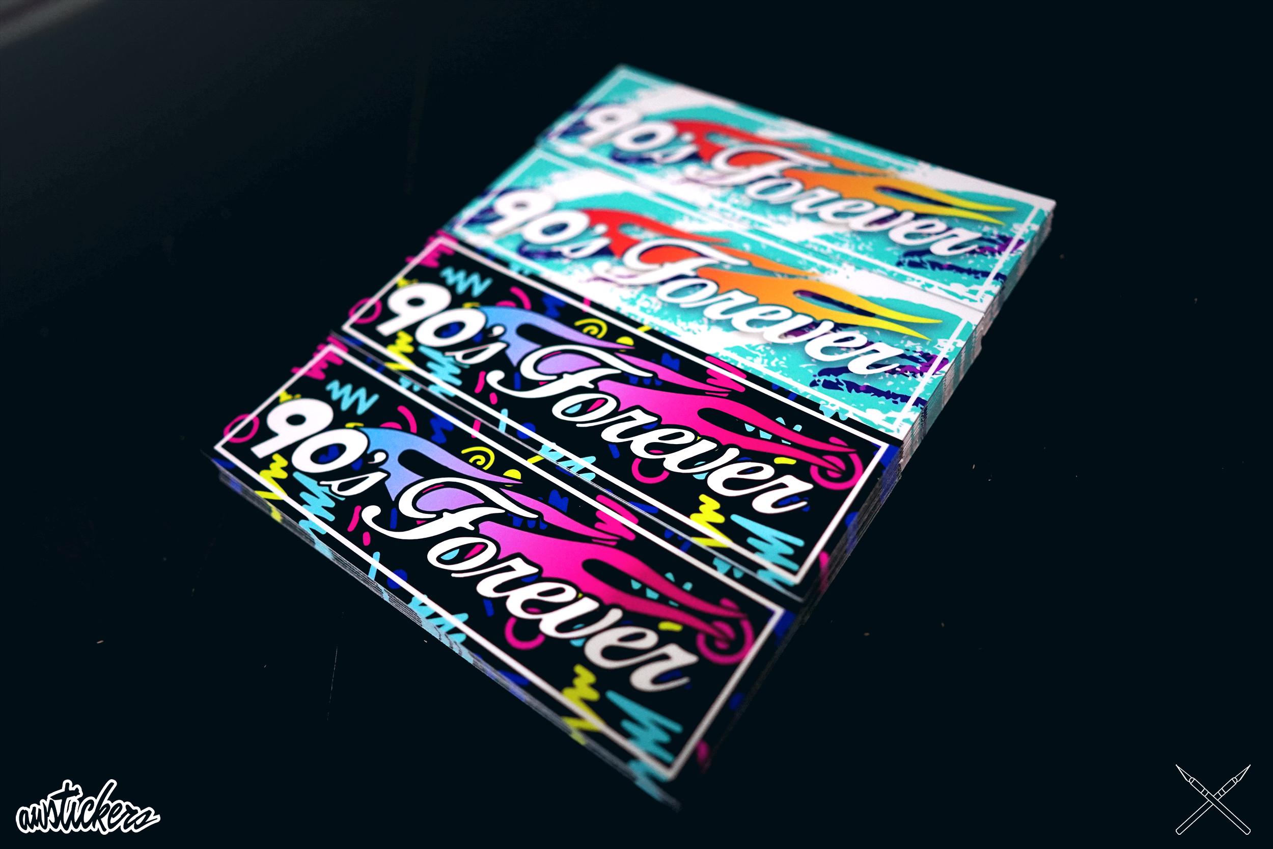 Printed Bumper Sticker
