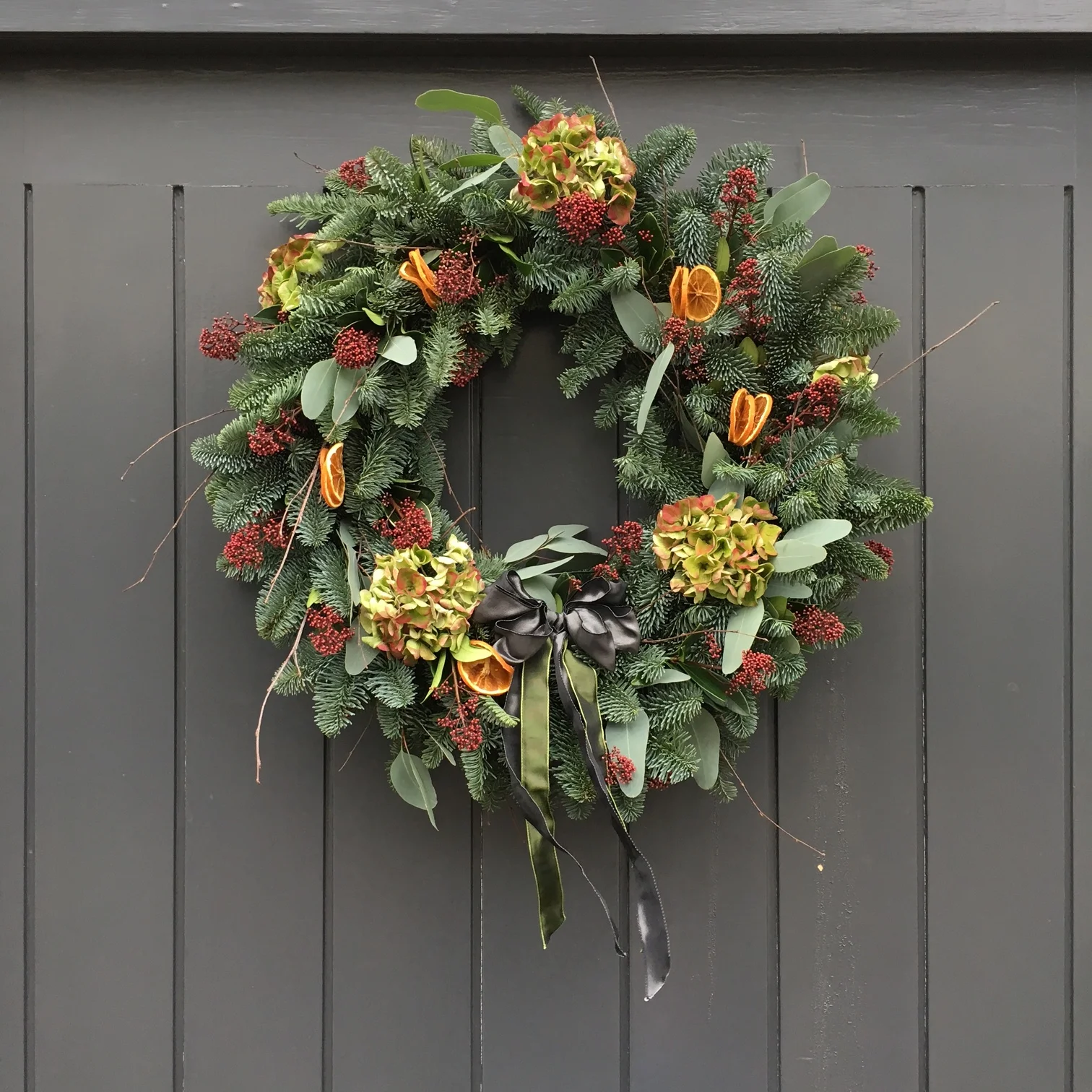 Luxury wreath decorating morning at the Intercontinental London - The O2