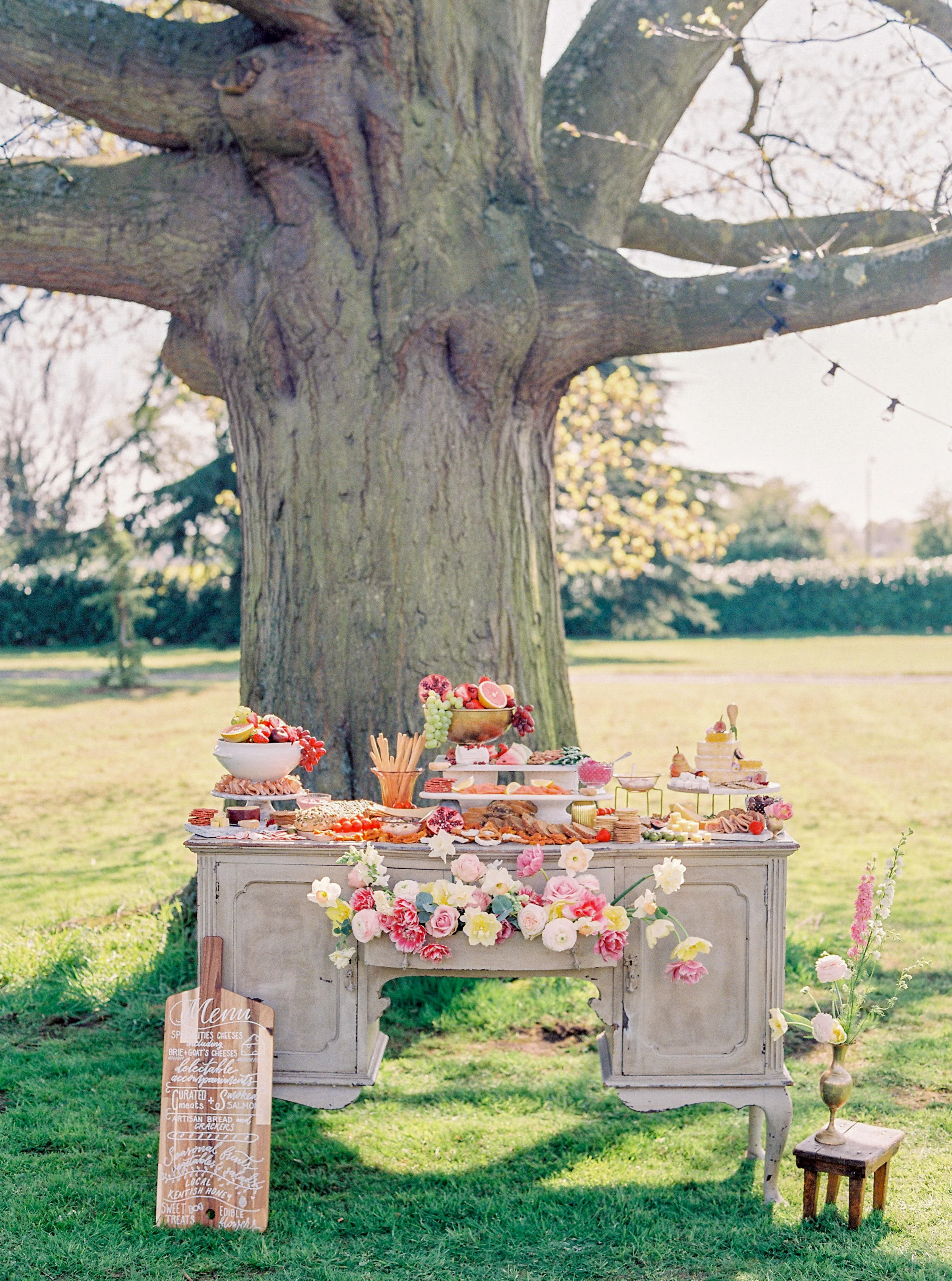 Spring flowers styled dresser Bloomologie