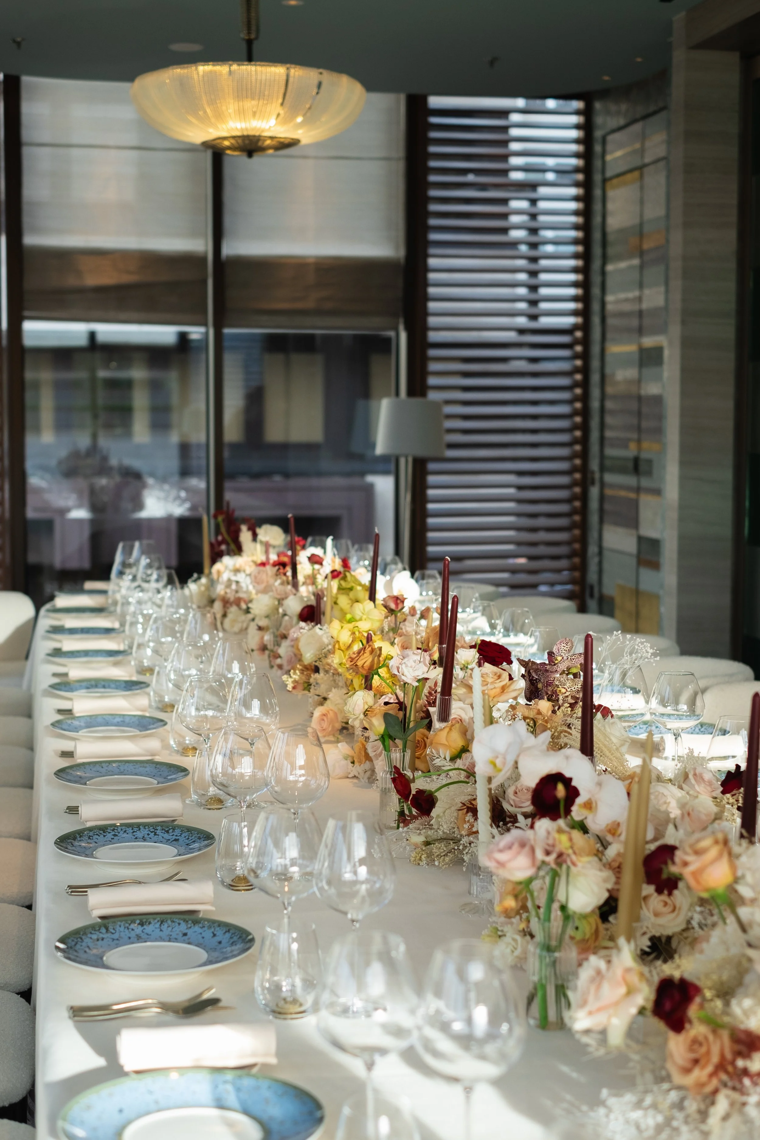 Luxury London event florist Bloomologie at the Four Seasons Park Lane London