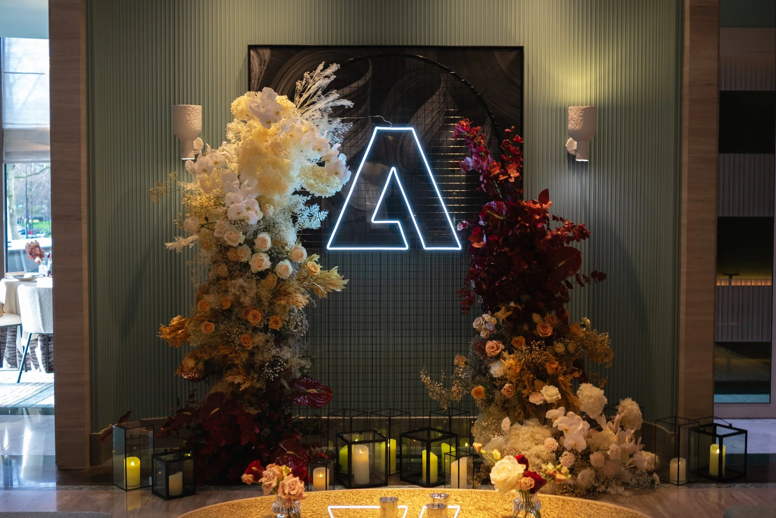 Luxury London event florist Bloomologie at the Four Seasons Park Lane London