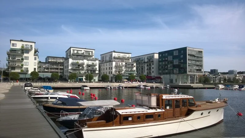 Хаммарбю Щёстад – современный экологичный район Стокгольма