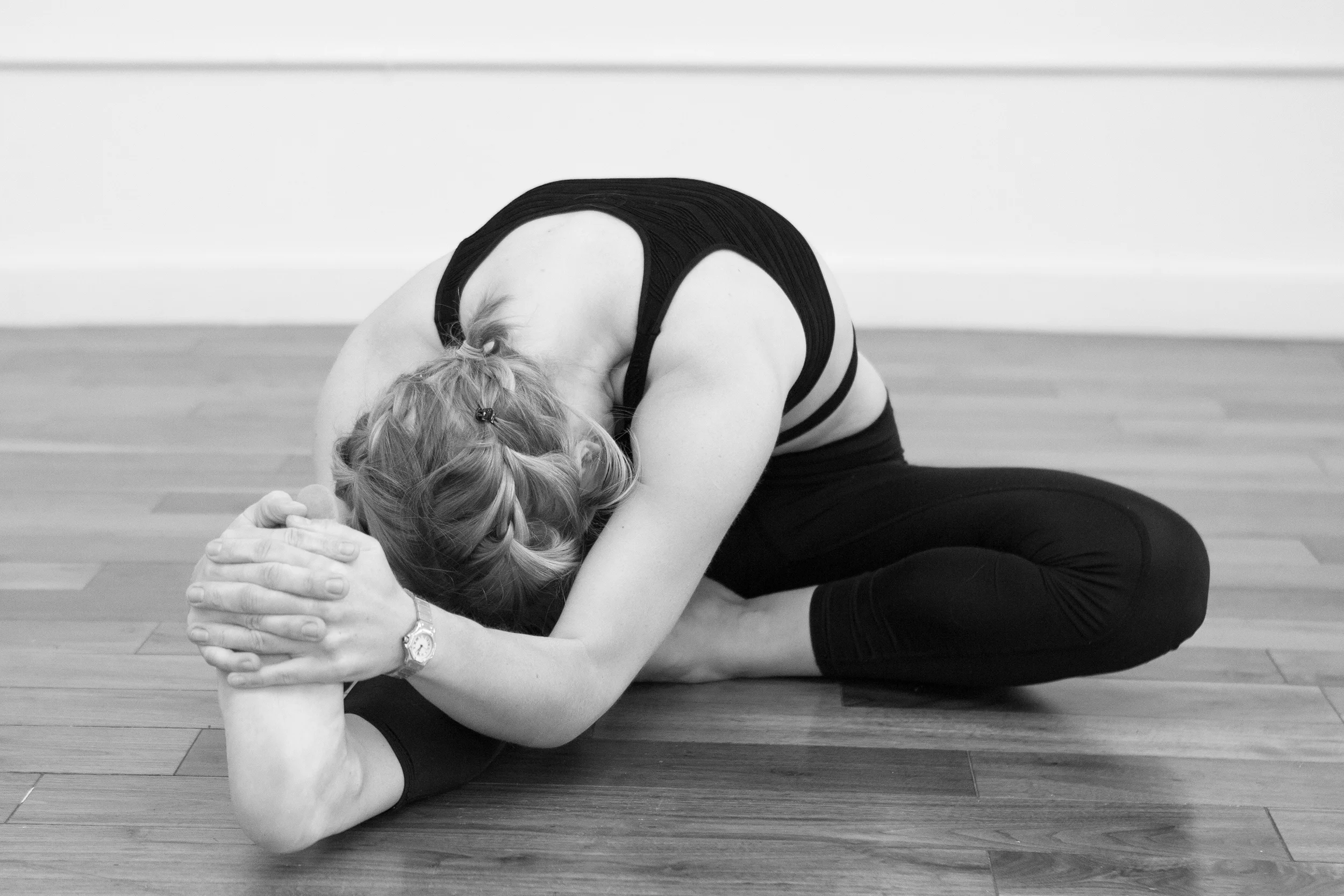 24. Head to Knee with Stretching