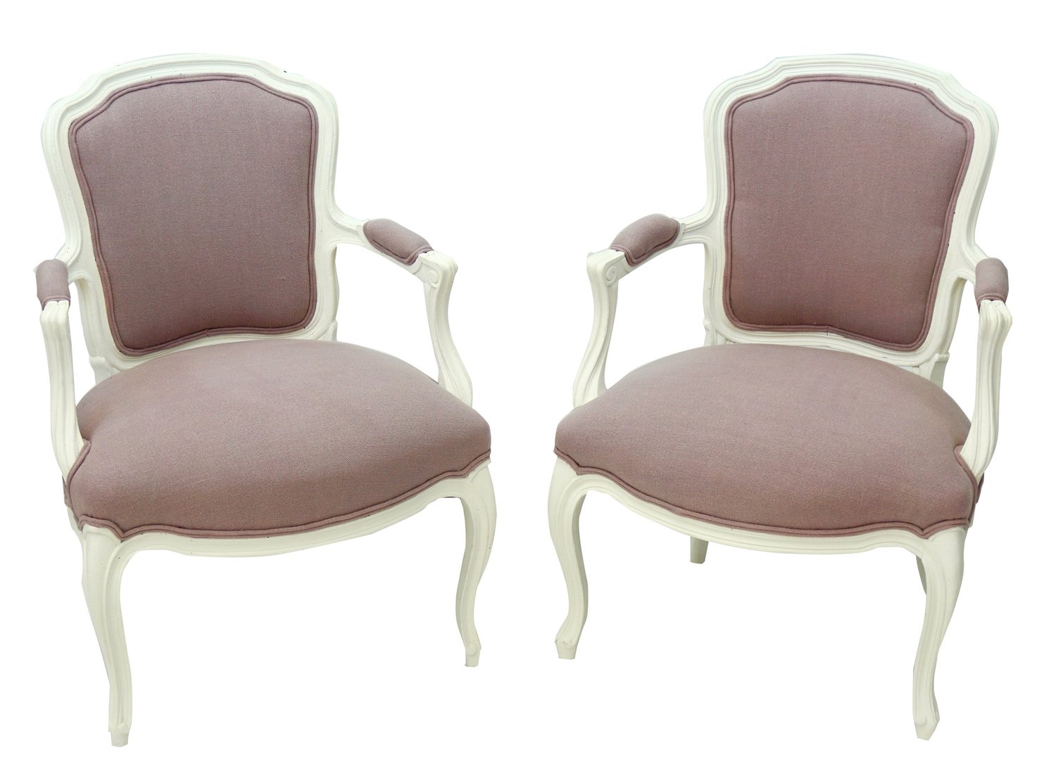 Vintage French Louis Xv Style Armchairs, Vintage Louis Xv Chairs