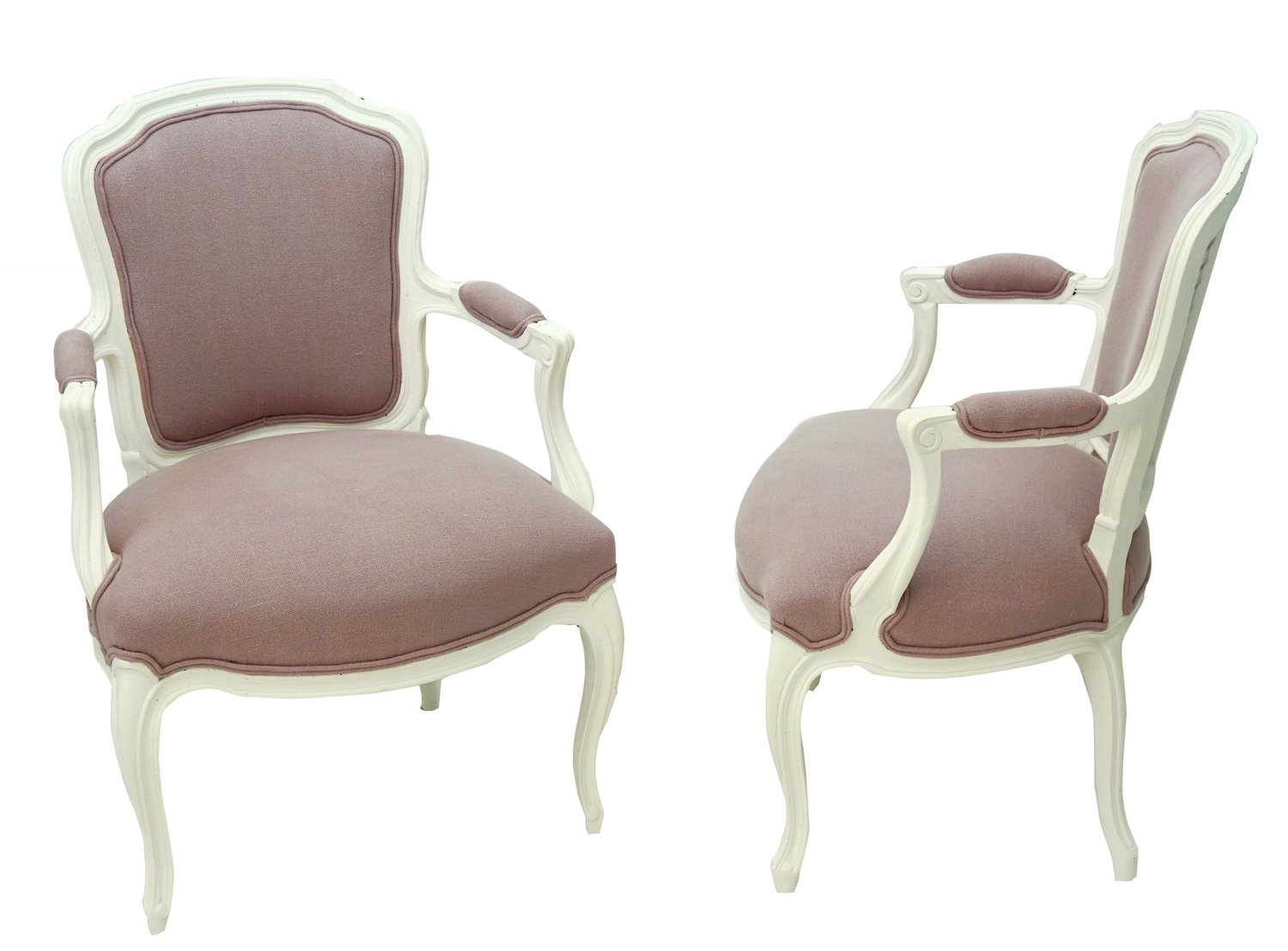 Vintage French Louis Xv Style Armchairs, Vintage Louis Xv Chairs