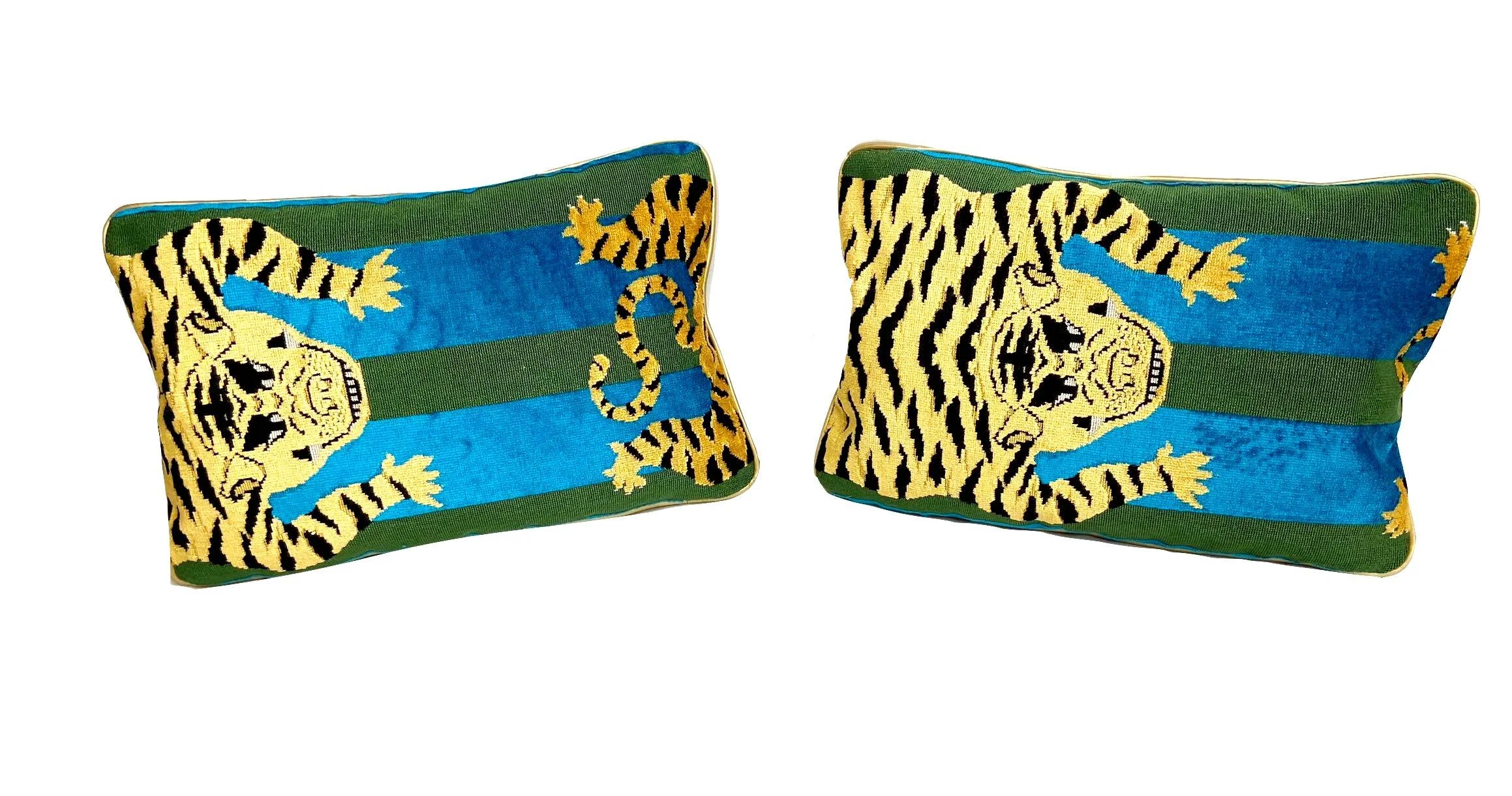 tiger lumbar pillow