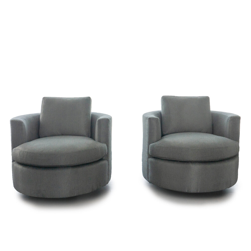 Round About Swivel Chair The Tailored, Round About Swivel Chair
