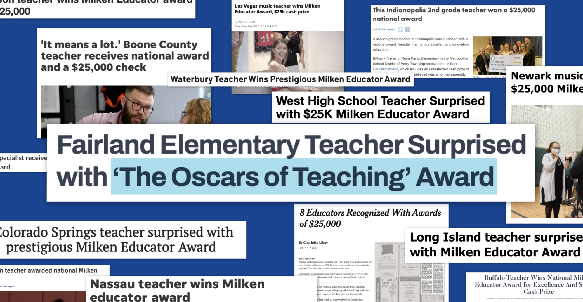 The Oscars of Teaching PSA