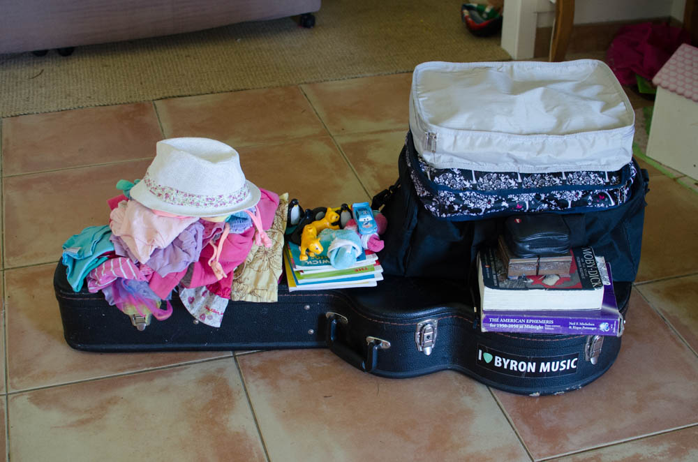 About 80% of what's coming overseas with us! Yep. That's pretty much it.