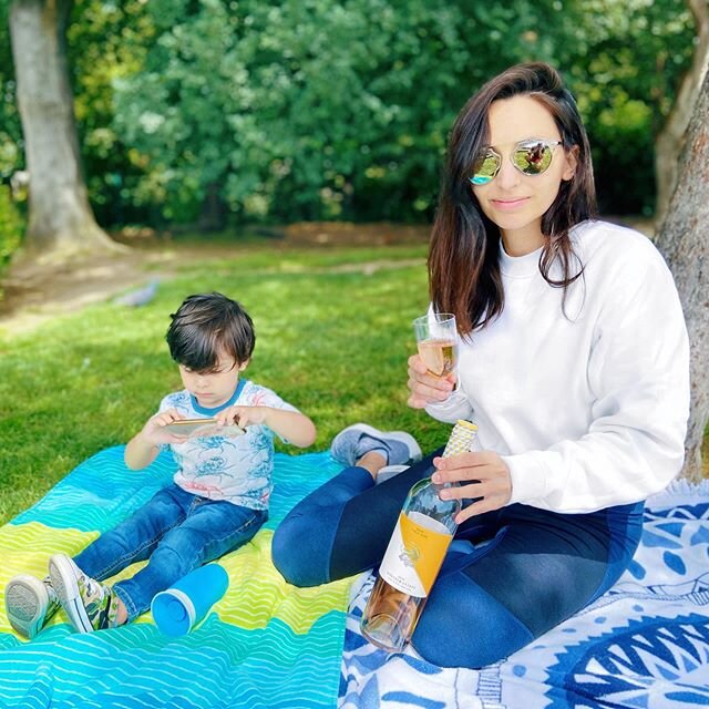 What a gorgeous day! I have been in my own head and so hesitant to go outside and enjoy the air in NYC but we finally did it as a family today and it was really peaceful. Everyone I saw was wearing masks when they were moving about and staying social