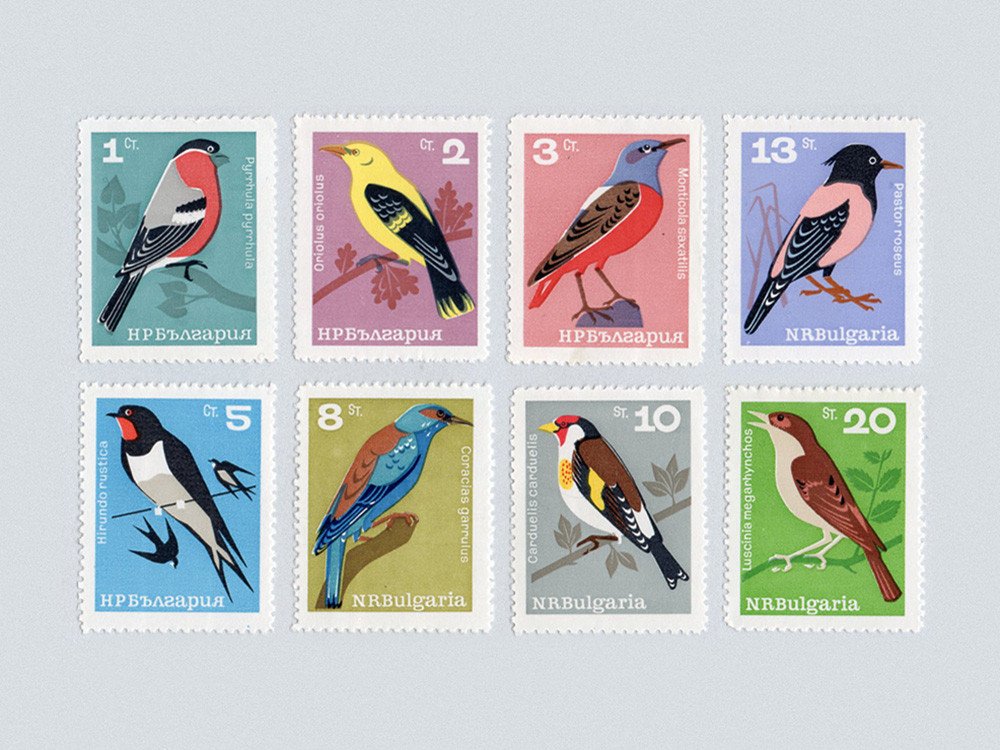 Songbird Stamp Set via Present & Correct