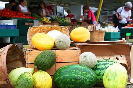 Fresh, Ripe Summer Melons from your Farmer's Market!!