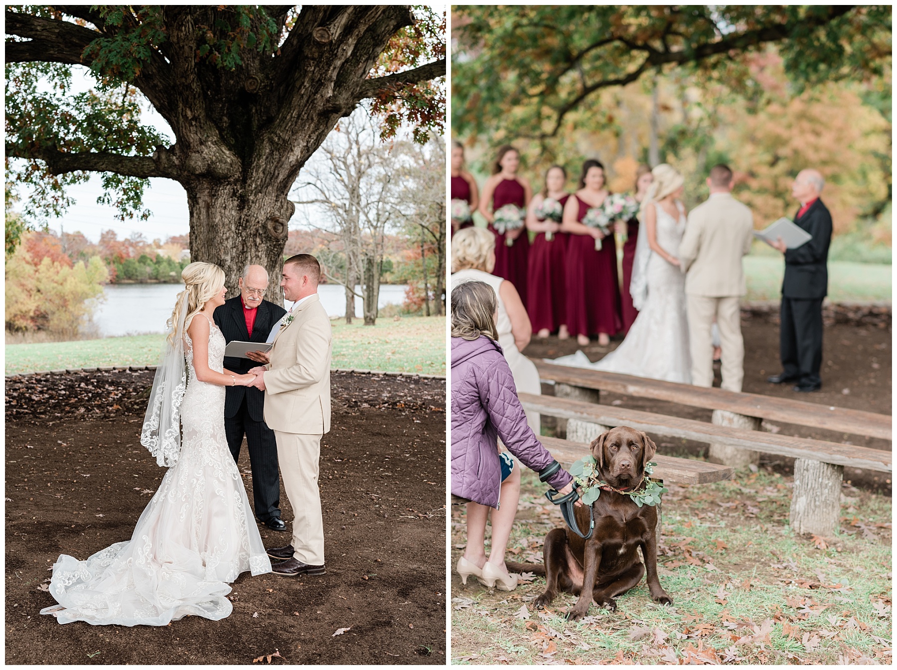 Lakeside Wedding in Fall at Mighty Oak Lodge by Misouri Wedding Photographer Kelsi Kliethermes Photography_0028.jpg