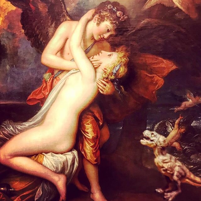 &ldquo;NO! Stop touching your faces! OR each others&rsquo; faces!&rdquo; Stay safe out there, y&rsquo;all. Wash your hands and don&rsquo;t cough, sneeze, or slobber all over your neighbors. (Pictured: &ldquo;Cupid and Psyche&rdquo; by Benjamin West, 
