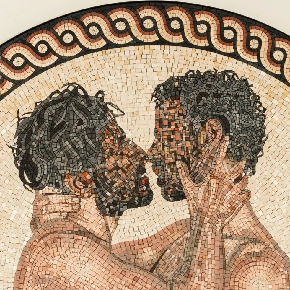 Two unidentified lovers in a mirror.jpg