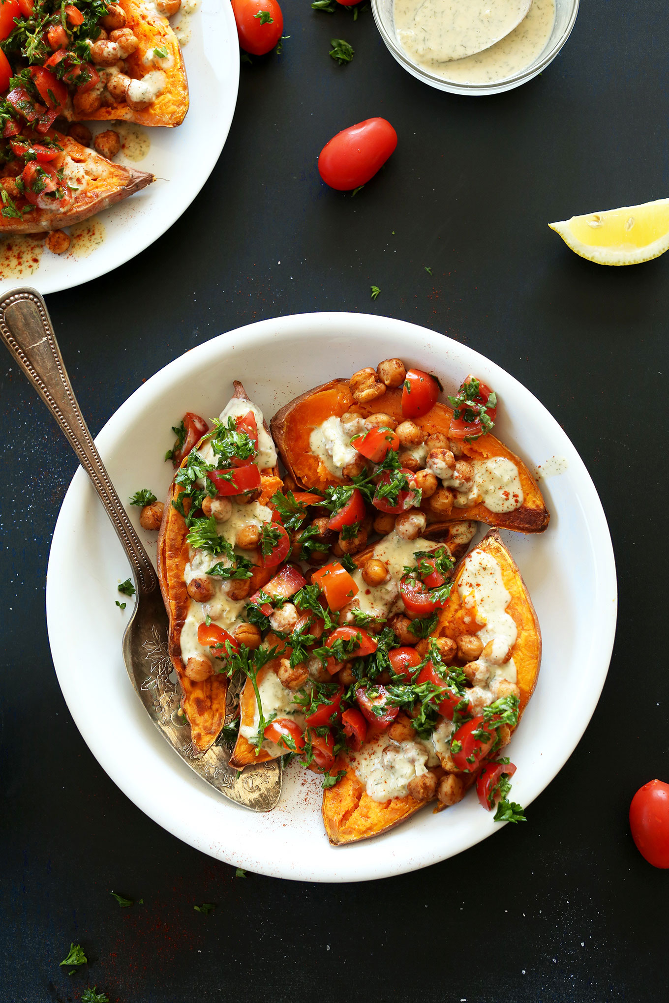 AMAZING-30-minute-Dinner-Mediterranean-Baked-Sweet-Potatoes-vegan-glutenfree.jpg