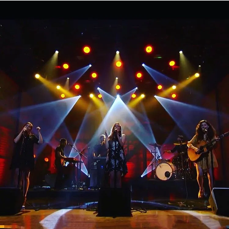 performing on CONAN with Joseph