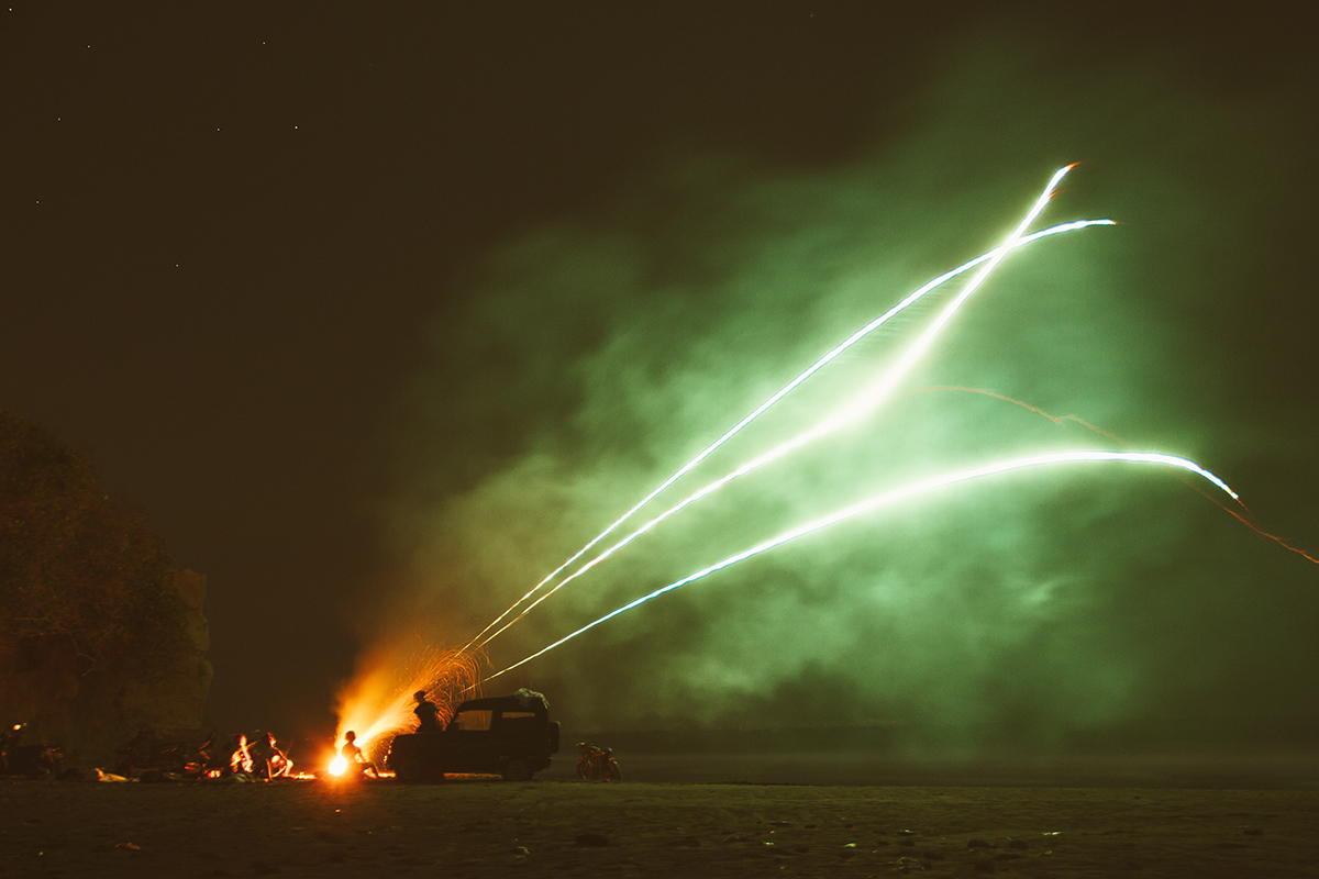 Lighting up the sky // Mental capture by Hayden.