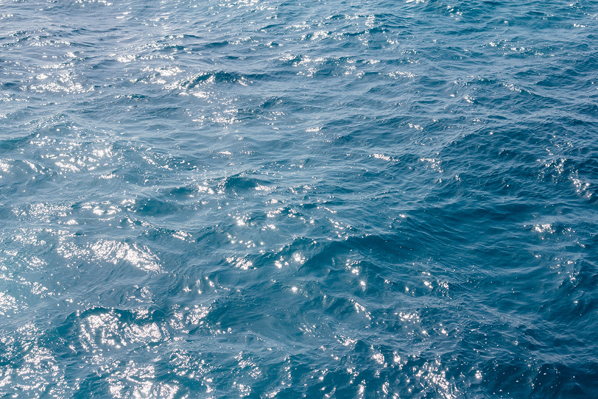 Took this photo sitting on a cliff looking down at the ocean in Indonesia... Was so mesmerised by how blue the water was as I drifted off into my imagination.