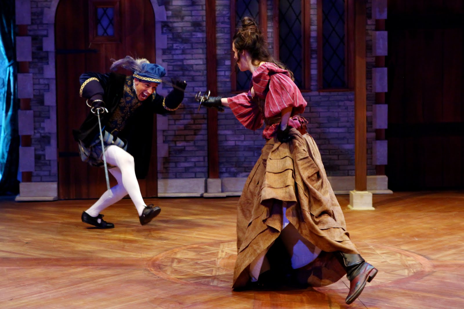 The Merry Wives of Windsor (Associate Fight Director/Pistol, 2012) – Trinity Shakespeare Company