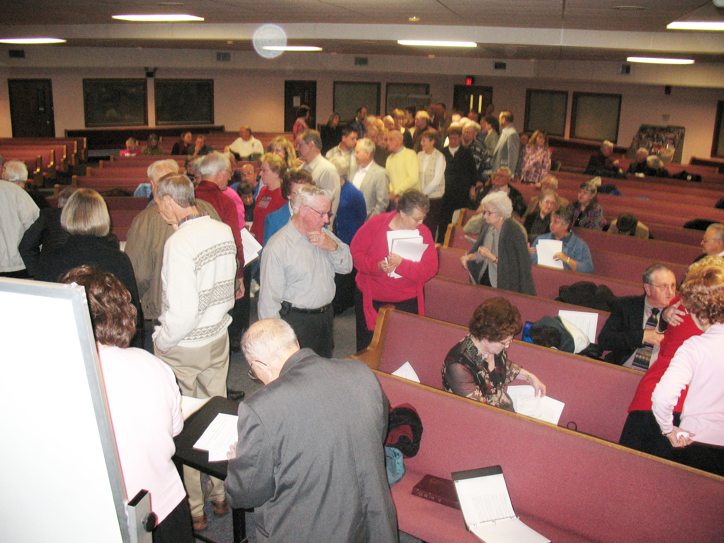 Organizational Meeting at Sunrise Christian Academy on February 11, 2007. 130 Charter Members.