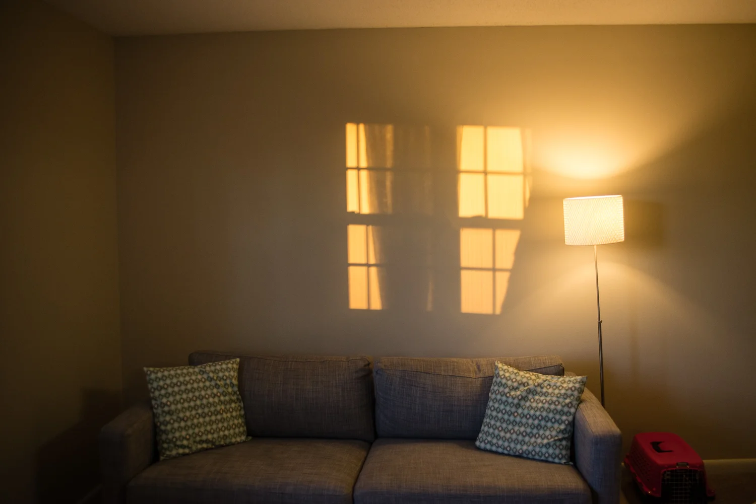 Inside the home of Caroline Lawless, who works at the front desk and handles leases and any other questions from tenants.