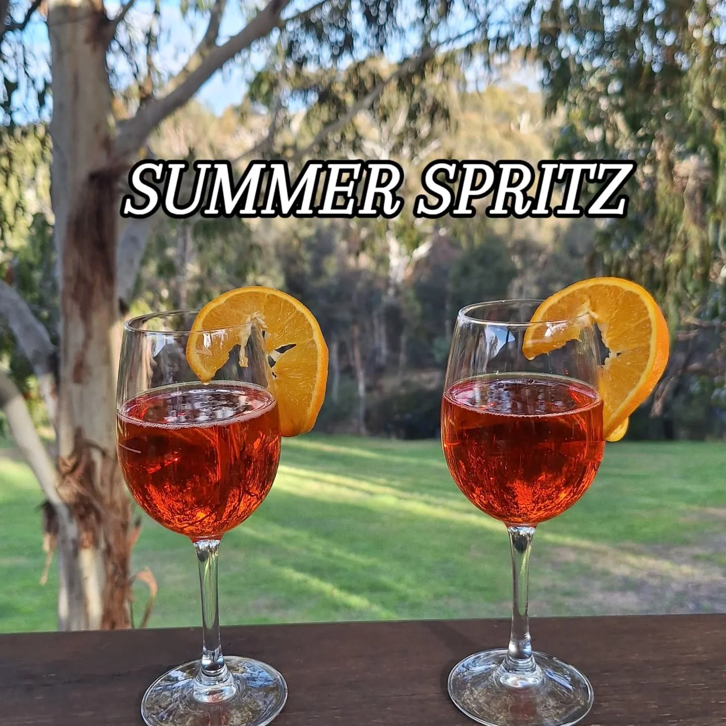 Summer Spritz is ON at Wombat Forest.
We&rsquo;re on a seriously good roll with Aperol &mdash; come sip, lounge and look fabulous on the deck.
Sat &amp; Sun 12&ndash;5.
#aperolspritz #DaylesfordWines #EveryBitDifferent