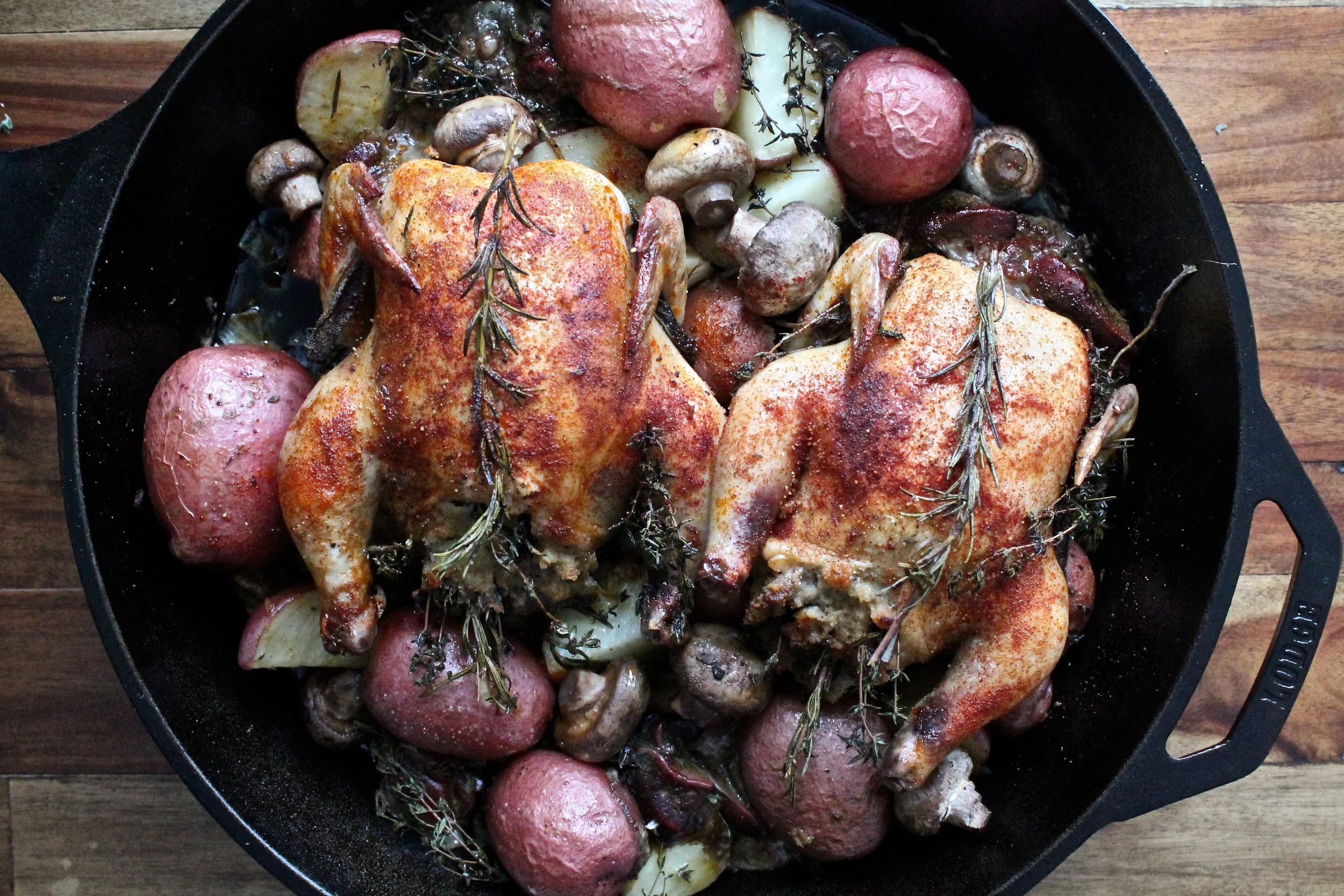 Herb Roasted Cornish Hens - Recipe