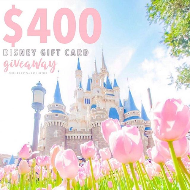 Who&rsquo;s ready for a day at the most magical place on earth? 🐭🏰🎠$400 Disney Gift card or $400 PayPal cash the choice is up to you! It just takes 30 seconds to enter! 
To enter 
1️⃣ Follow me @
2️⃣ Like this post ❤️
3️⃣ Go to @gotta.have.it.give