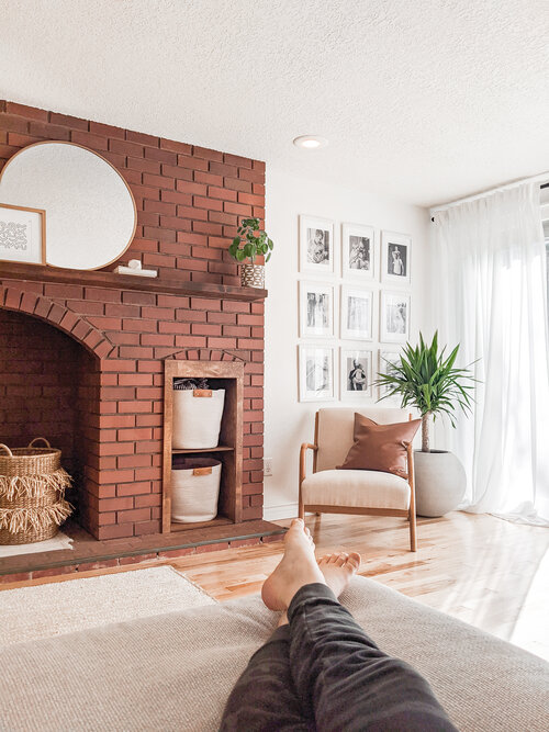 Mid Century Modern Boho Living Room Decor Inspo Style By Julianne