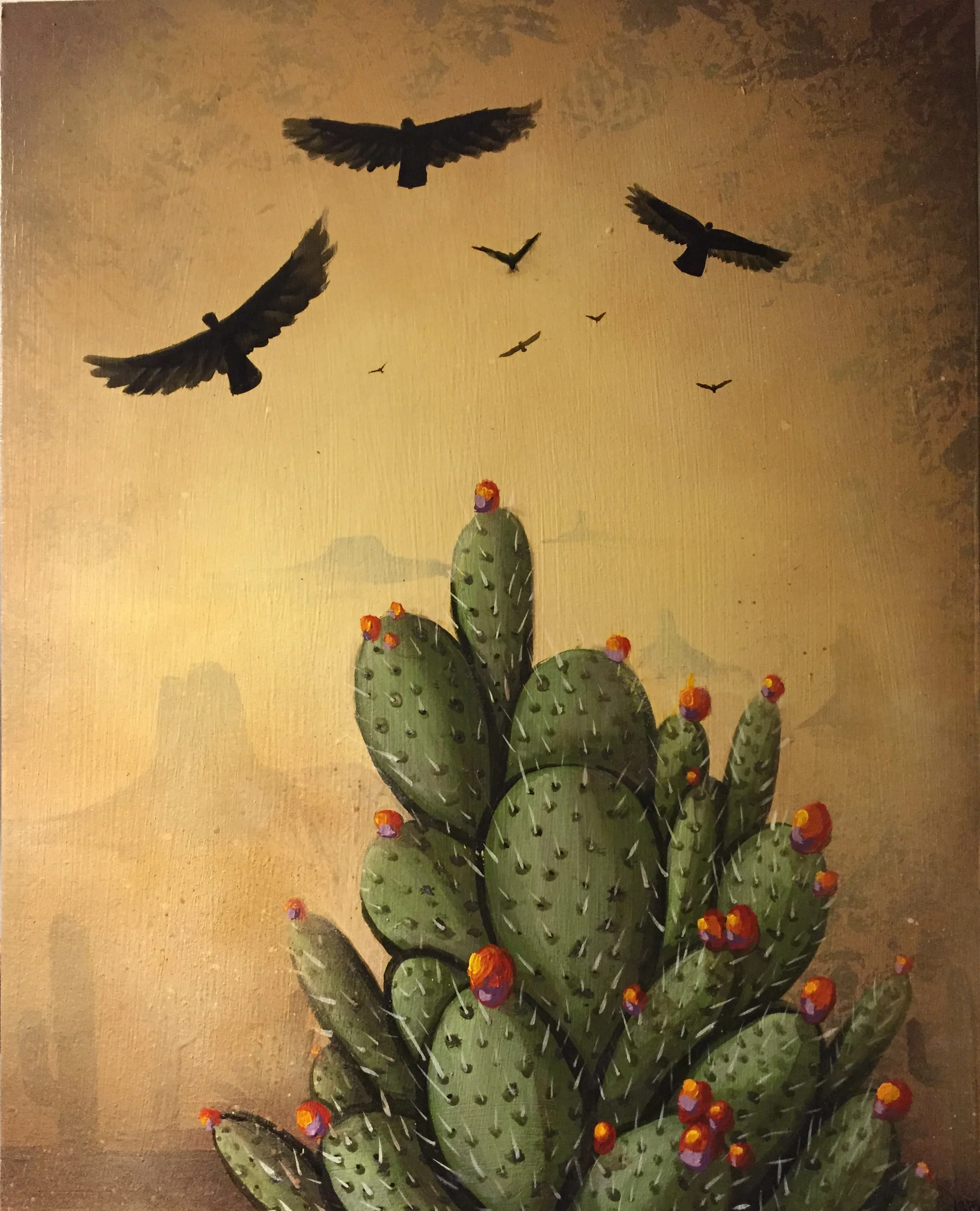 Circling - 16"x20" - A