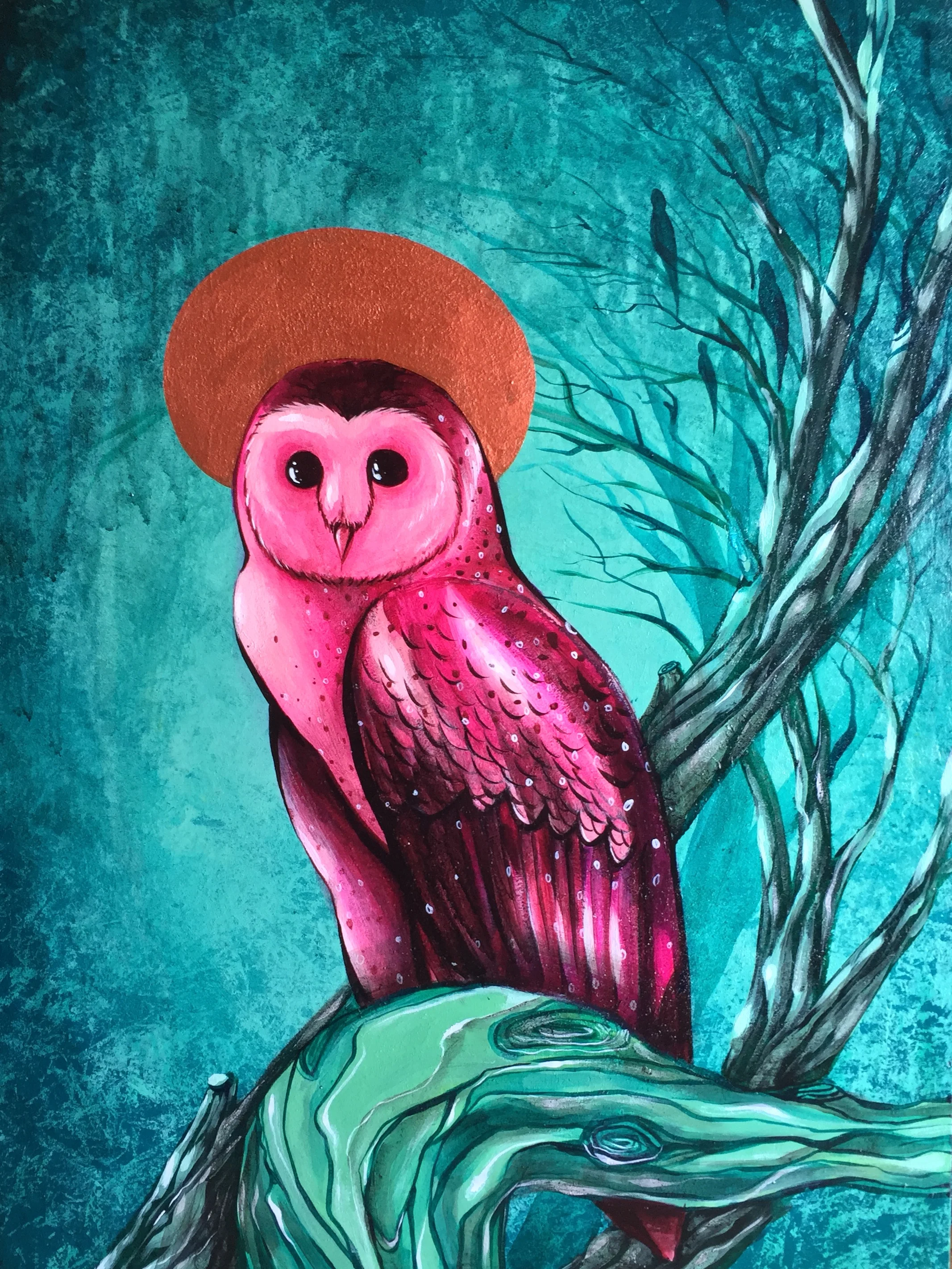 In The Woods - 30"X36" - A