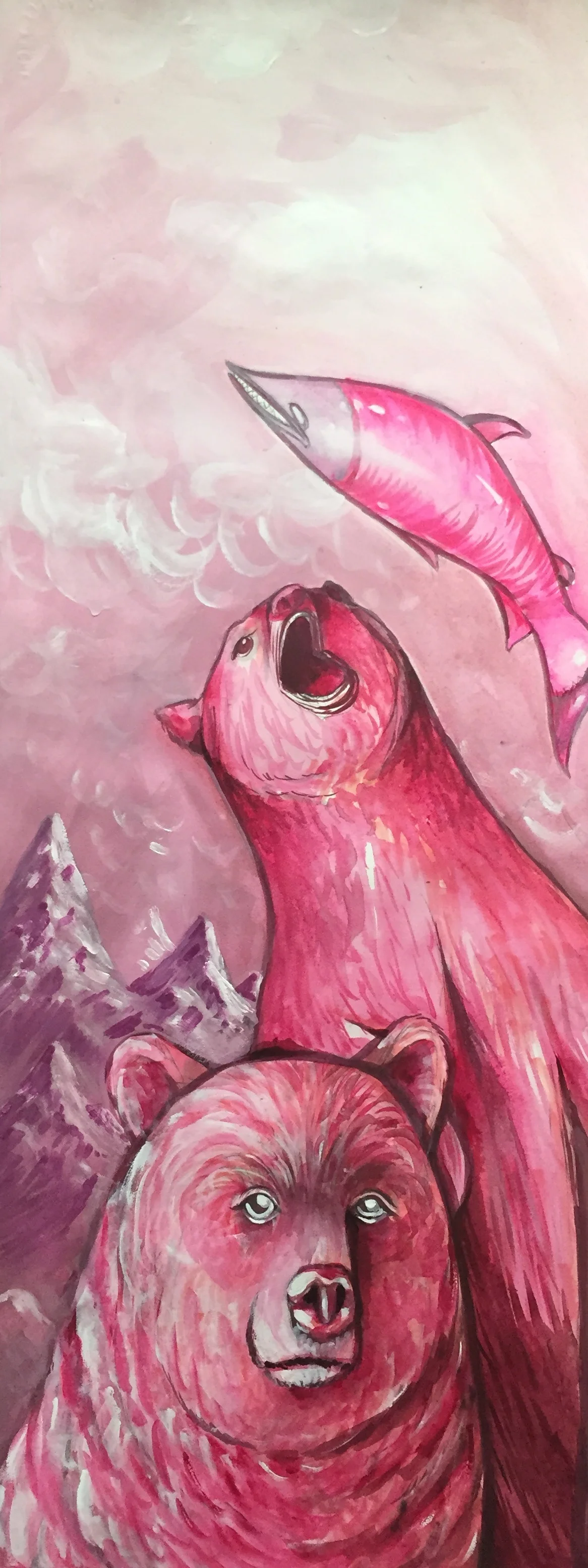 Hunger Pangs - 10"X27" - A