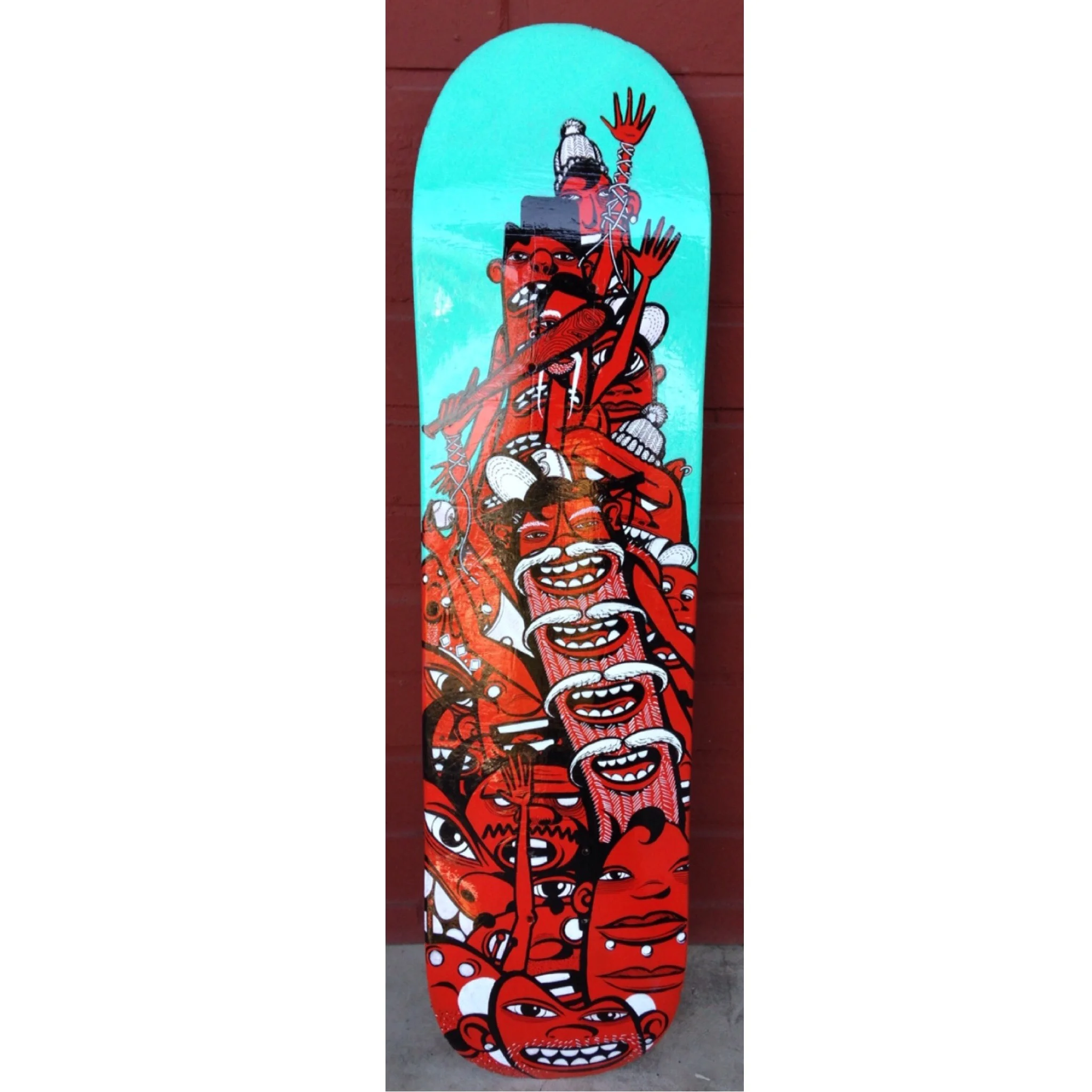 My deck for the show.