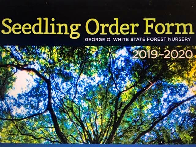 George O. White Nursery ordering form available online. (Photo by Charlotte Ekker Wiggins)