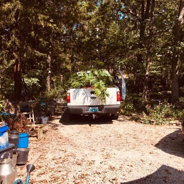 And off it goes, back to the community lounge where it originally lived. (Photo by Charlotte Ekker Wiggins)