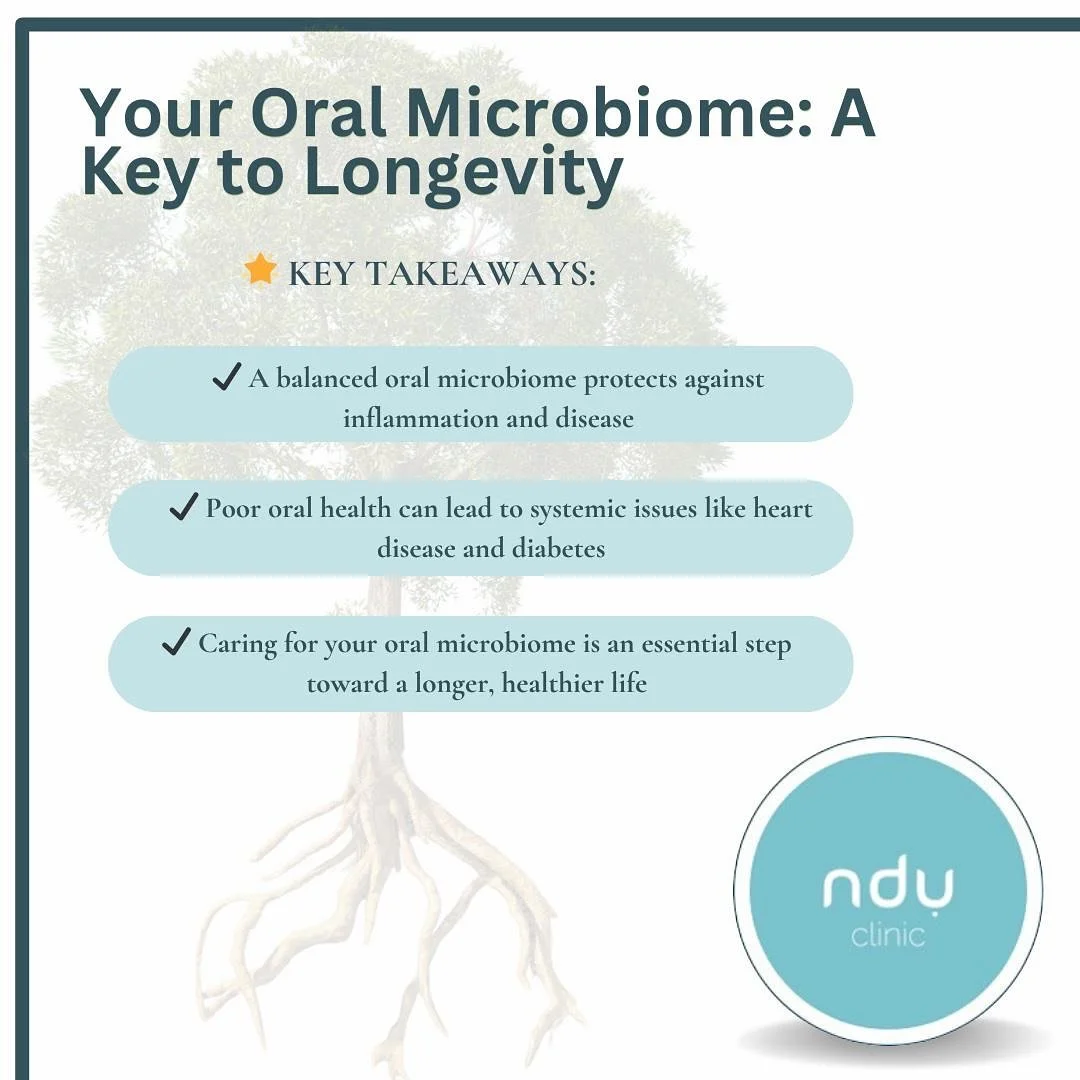 Your Oral Microbiome: A Key to Longevity

Did you know that your oral microbiome&mdash;the community of bacteria and microorganisms in your mouth&mdash;plays a critical role in your overall health and longevity? A balanced oral microbiome is more tha