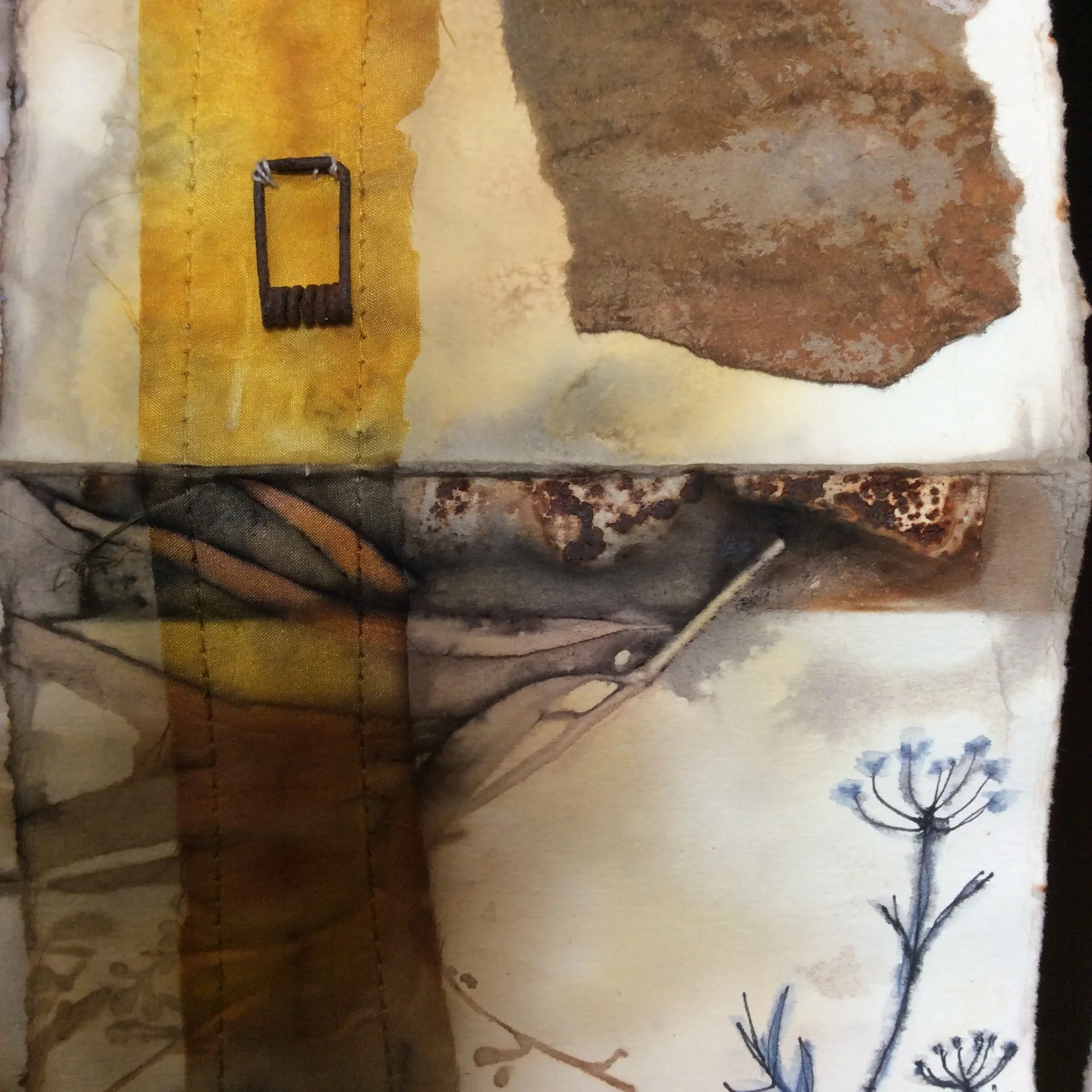 Jo Roszkowski, detail from one of her exquisite artist books