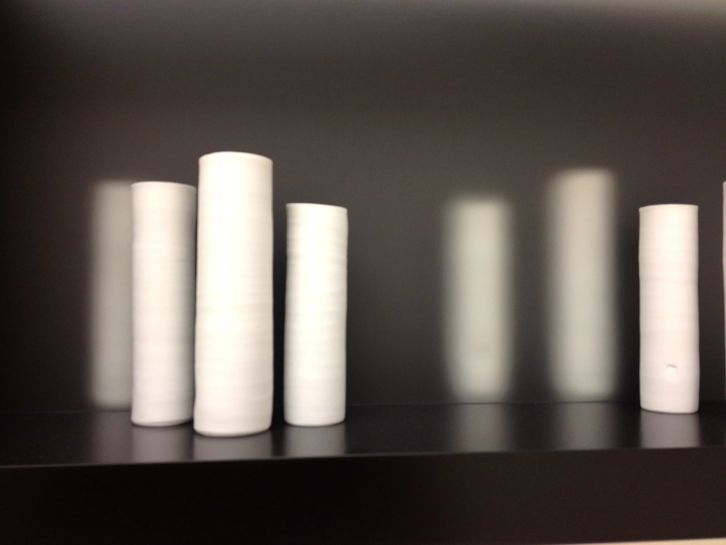 On White: 7 fragments after Edmund de Waal