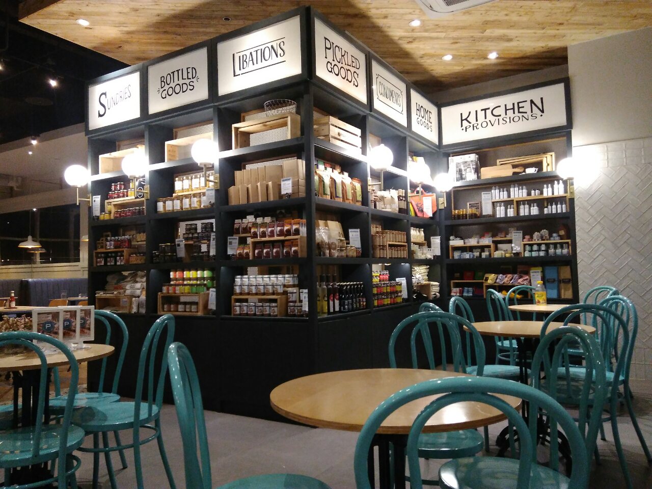 Providore has a retail area that houses a number of local brands.