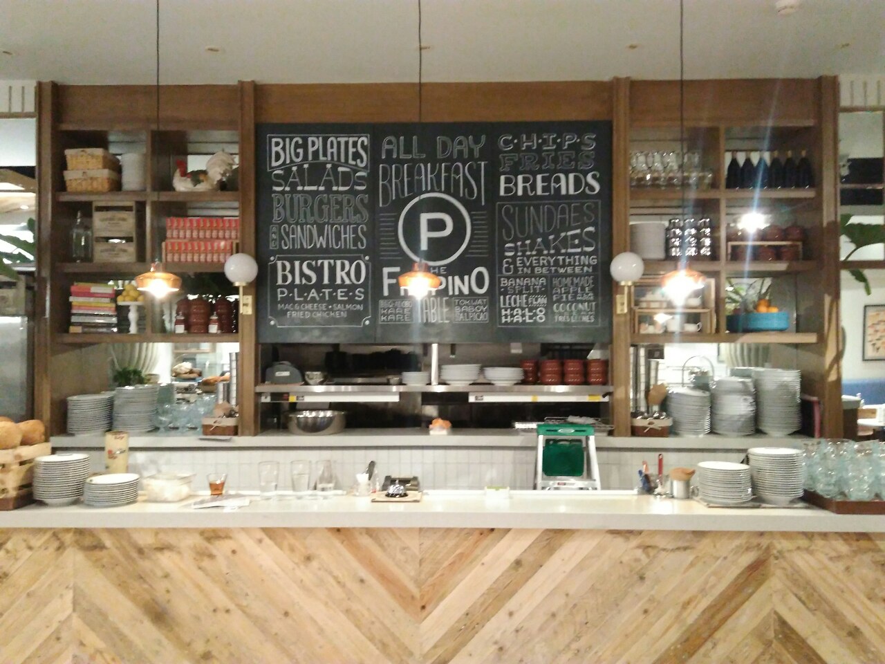 The finished mural for the bistro, one of the biggest that I've done.