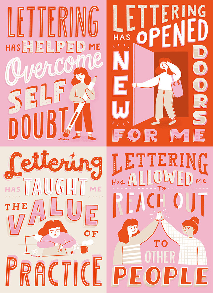Process: Lettering Love for Uppercase Magazine — Ella Lama