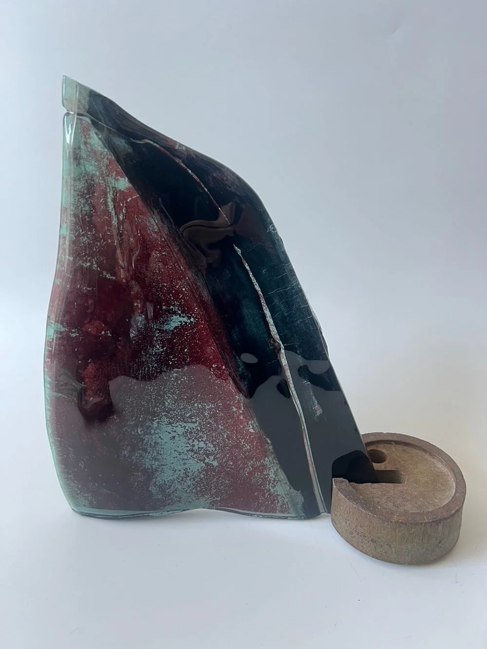 ERYKA ISAAK SAIL glass metals 10 x 32 x 32 cm £400.jpeg