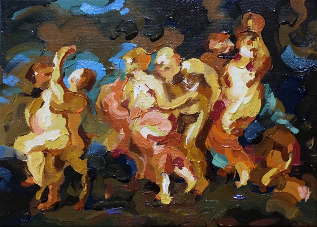 pwilliams_medieval minature_oil on canvas_25x35cm_£750.jpg