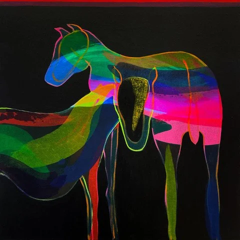 WALTER SALAS-HUMARA_THE MIRROR_Acrylic on Canvas_91x91cm.jpeg